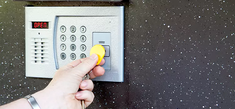 Electronic Door Lock Installation Center Point