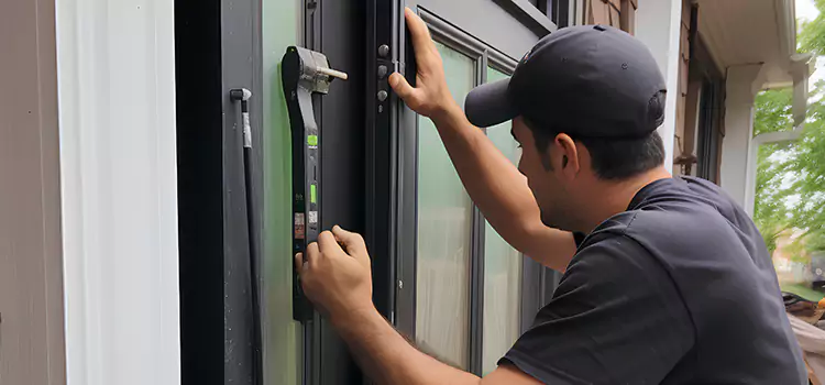 Fix Latch on Sliding Door Center Point